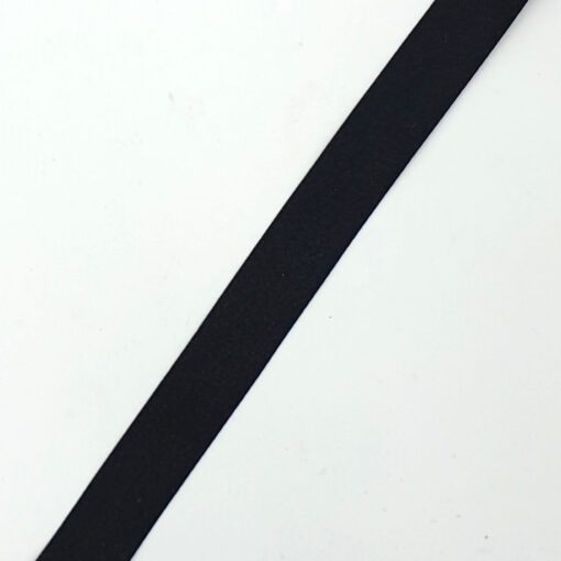 Polyester band 22mm zwart