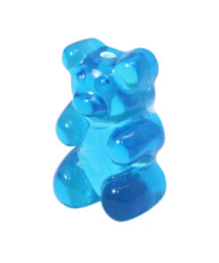 Resin hangers gummi bear Blue