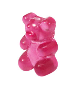 Resin hangers gummi bear Pink