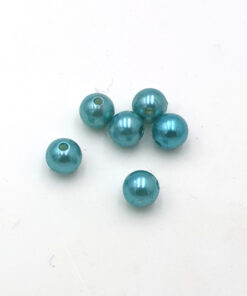 Acryl parels 6mm Turquoise green