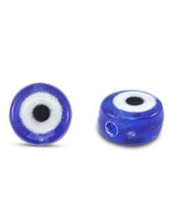 Acryl kraal Evil Eye Cobalt blue 7mm