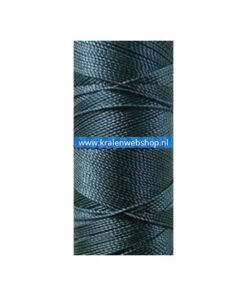 Braziliaans polyester waxkoord Donkerblauw 0.5mm