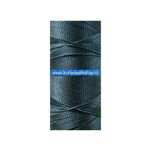 Braziliaans polyester waxkoord Donkerblauw 0.5mm