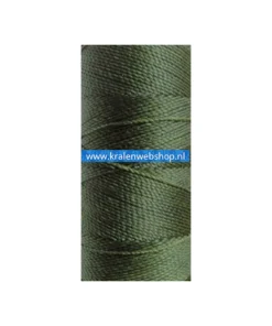 Braziliaans polyester waxkoord Olijfgroen 0.5mm