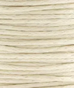 Waxkoord 1mm Beige (1M)