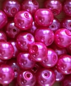 Glasparels 10mm Fuchsia